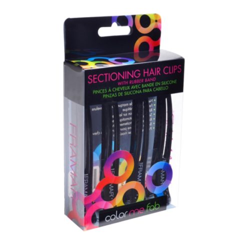 FRAMAR hajcsipesz gumiszalaggal fekete 1