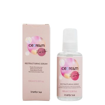 Inebrya icecream keratin szérum 100ml kiszerelésben