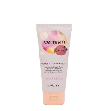 Inebrya icecream velvet keratin krém 100ml kiszerelésben