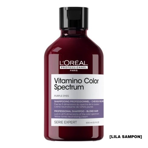  L'Oréal Vitamino Color Spectrum lila sampon 300ml kiszerelésben