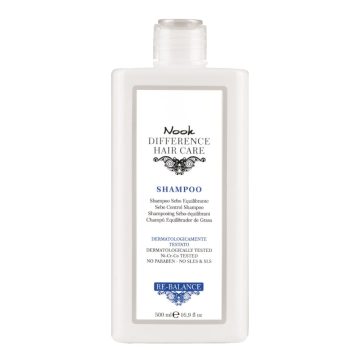 Nook RE-BALANCE sampon 500ml-es kiszerelésben
