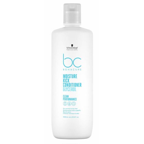 Schwarzkopf bc BONACURE Hyaluronic Moisture Kick balzsam 1000ml kiszerelésben