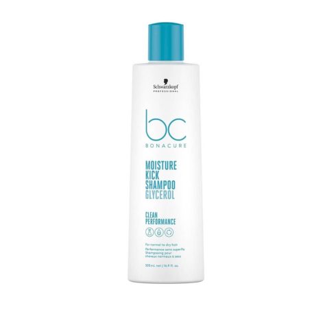 Schwarzkopf bc BONACURE Moisture Kick sampon 500ml kiszerelésben