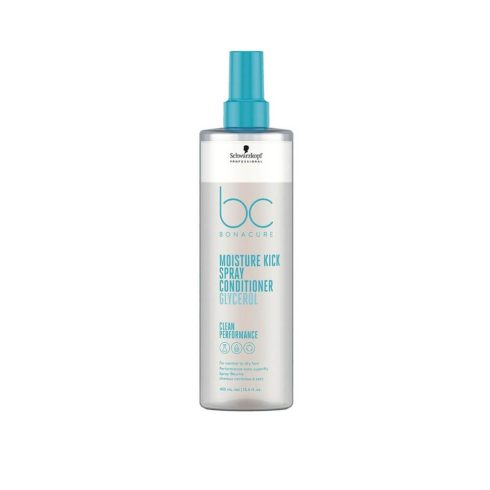 Schwarzkopf bc BONACURE Moisture Kick spray balzsam 400ml kiszerelésben