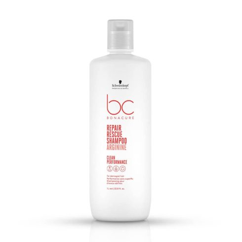 Schwarzkopf bc BONACURE Repair Rescue sampon 1000 ml-es kiszerelésben