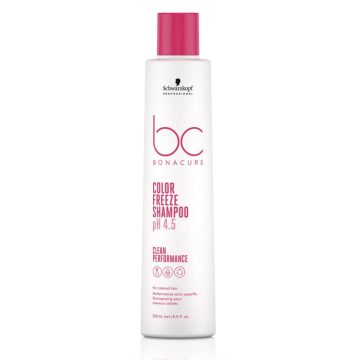 Schwarzkopf bc BONACURE pH 4.5 Color Freeze sampon 250ml-es kiszerelésben