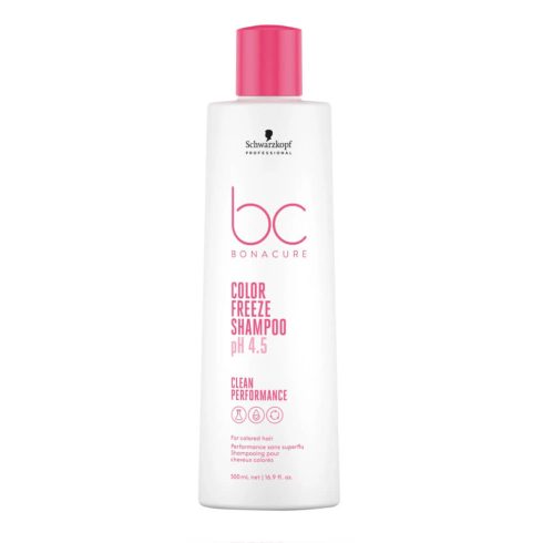 Schwarzkopf bc BONACURE pH 4.5 Color Freeze sampon 500ml-es kiszerelésben