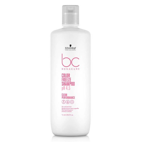 Schwarzkopf bc BONACURE pH 4.5 Color Freeze sampon 1000ml-es kiszerelésben