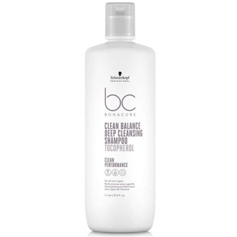 Schwarzkopf bc BONACURE CLEAN BALANCE sampon 1000 mili kiszerelésben