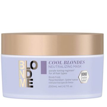 Schwarzkopf BlondMe Cool Blondes hajpakolás 200ml kiszerelésben