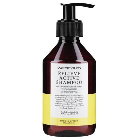 waterclouds RELIEVE ACTIVE sampon 250ml kiszerelésben
