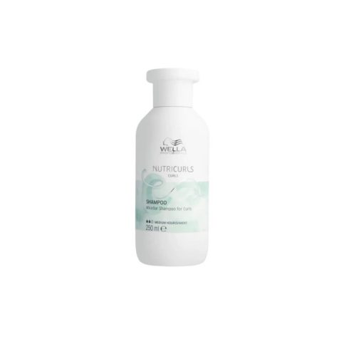 WELLA NUTRICURLS sampon 250ml kiszerelésben